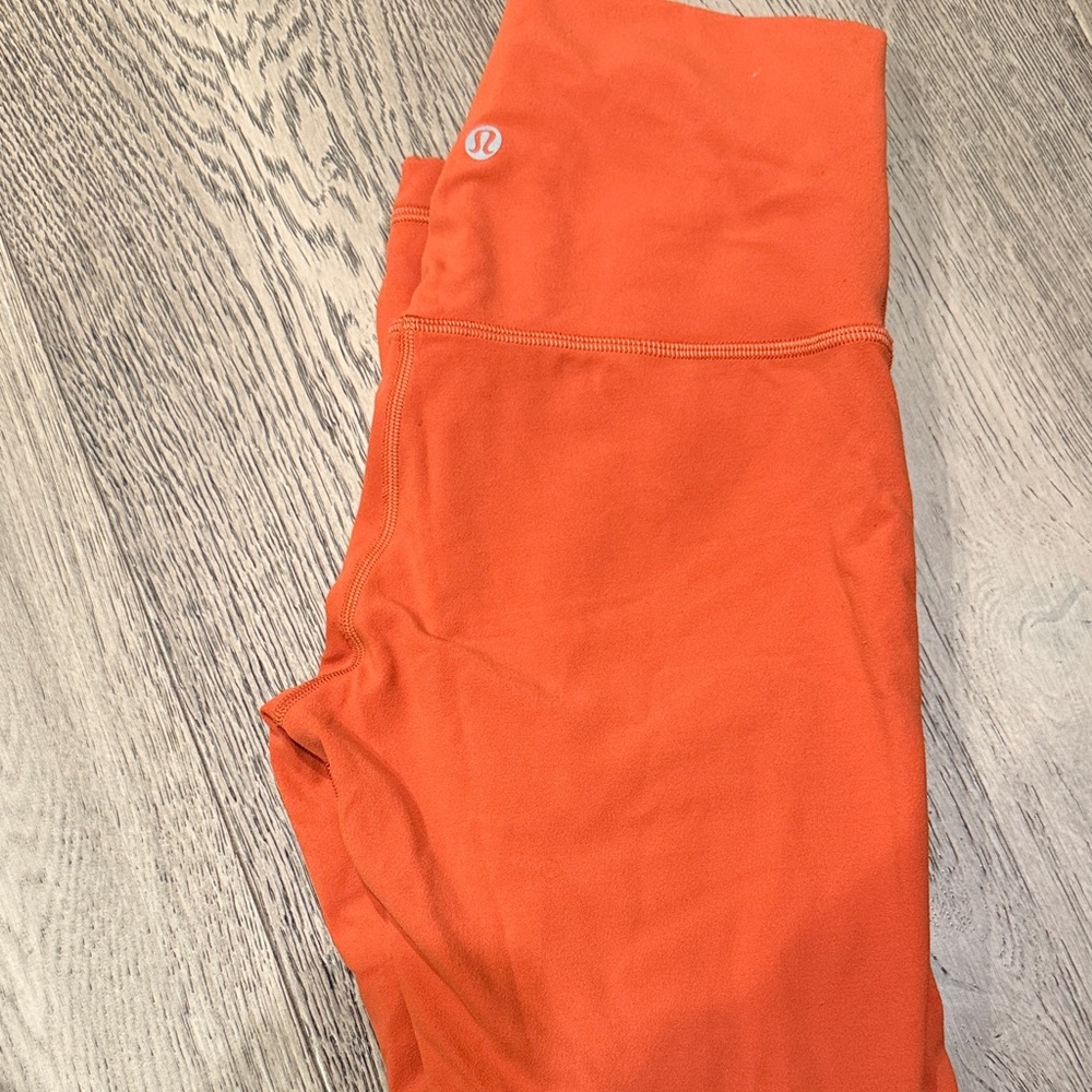 lululemon athletica Kids Vibrant Orange Leggings